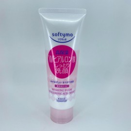 Kose Cosmeport Softymo New Version Face Wash 150g - Hyaluronic Acid - Moist (Green Tea Set)