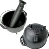 Backcountry Iron 4.75 inch Cast Iron Mortar and Pestle Set