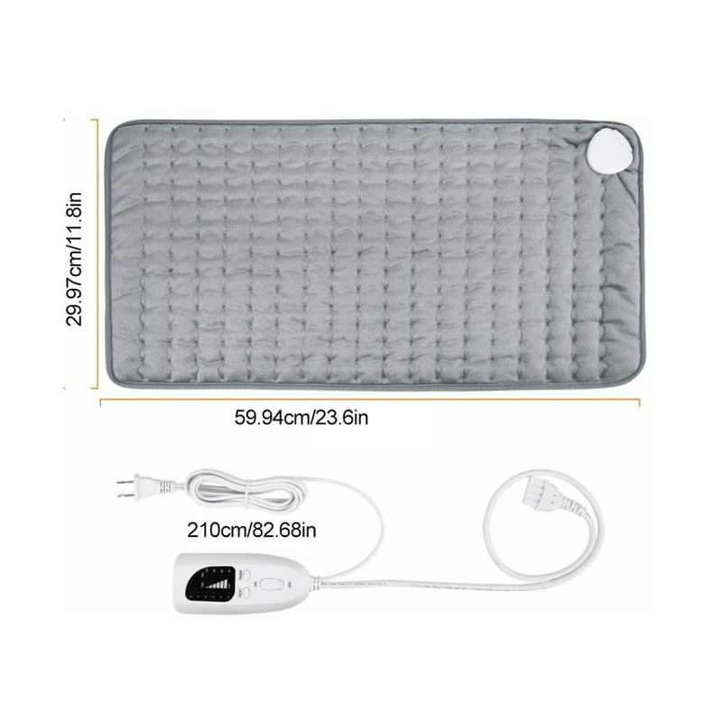 Electric Heating Pad for Cramp Back Muscle Shoulder Relief Thermostat