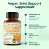 Vegan Glucosamine Chondroitin MSM - 100% Vegan Joint Support Supplement