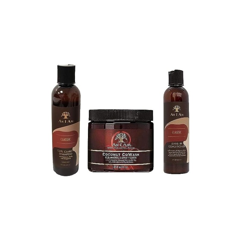 As I Am Curl Clarity Shampoo & Leave-in Conditioner 8oz,