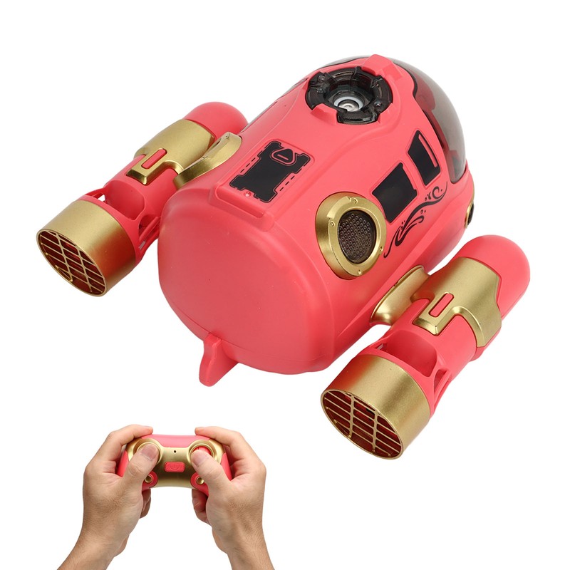 Remote Control Motorboat with 500mah Battery Submarine Spray Gasboat for