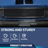 PIT66 Main Stainless Chrome Billet Grille Compatible with Chevy Blazer