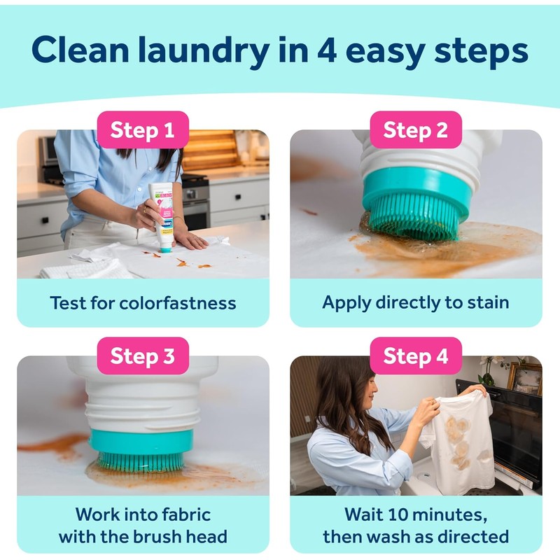 Carbona Laundry Stain Scrubber & Remover (8.4 Fl Oz), Extra-Strength