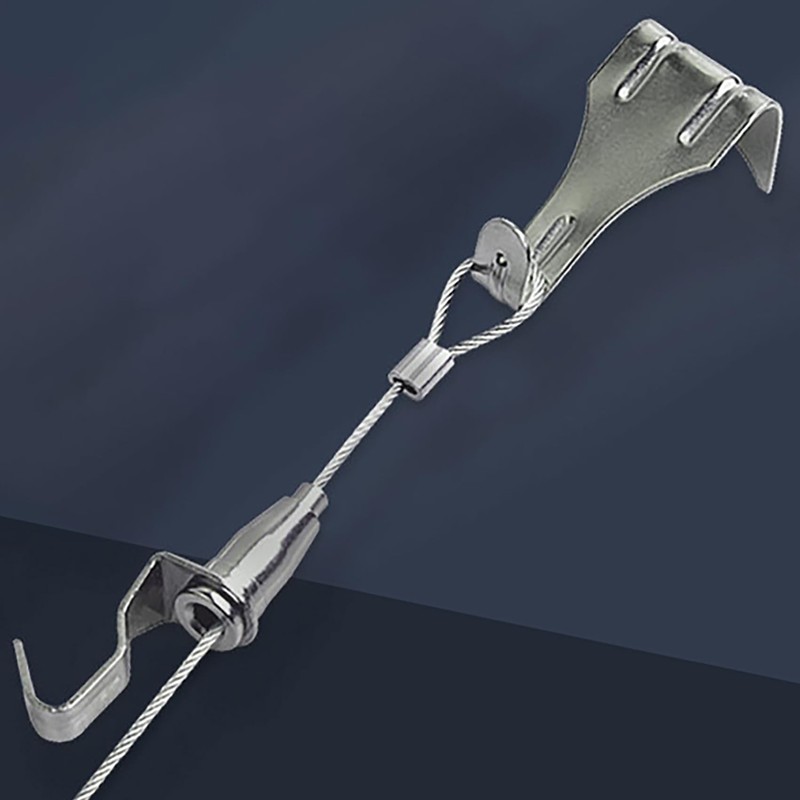 tunghey 5Pack Sturdy Picture Rail Hanging System, 66 lb (30