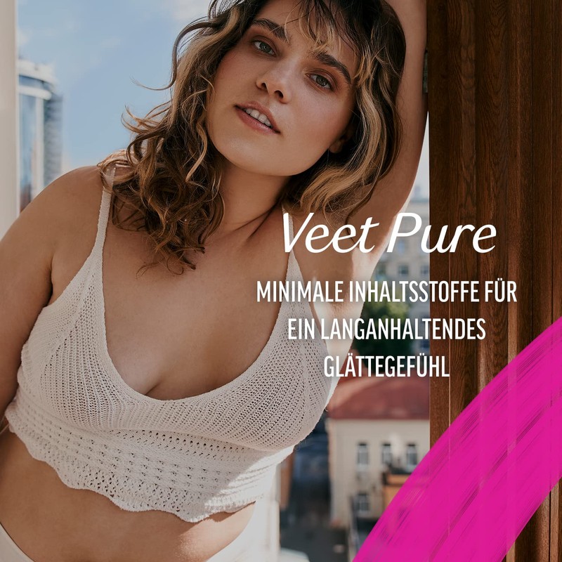 Veet PURE Cold Wax Strips - Suitable for Sensitive Skin