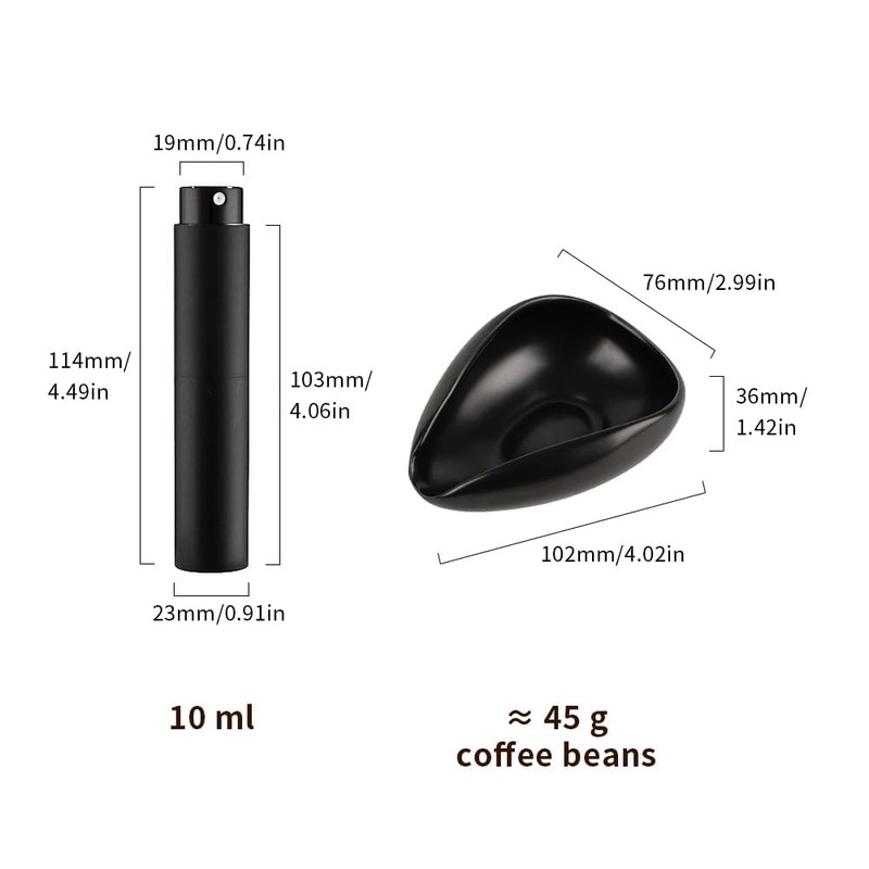watchget Coffee Bean Dosing Cup and Spray Bottle Kit Coffee