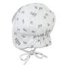 Sterntaler Baby Boys Hat Baby Aviator Hat Polar Bears, lightgrey