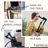 Famica Crutch for Adult (x1 Unit, Open Cuff) - Adjustable