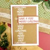 Hunkydory - Moonstone Dies - Festive Words & Wishes -