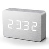 Kutia Brick Click Clock - Color: Aluminum Brick Click Clock