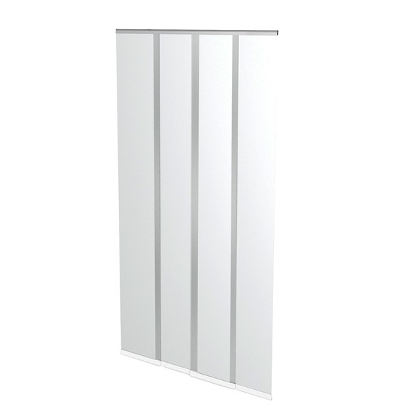 Windhager Moustiquaire Rideau Basic, Rideau de Porte à Moustiquaire, 100 x 220 cm, Blanc, 04316