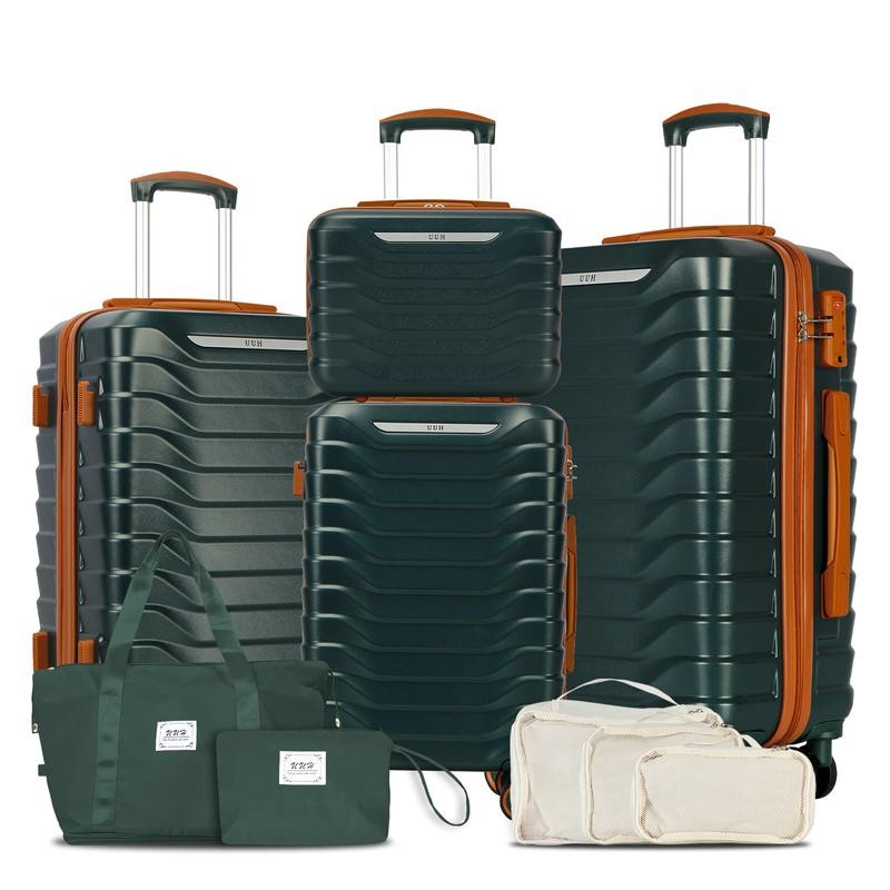 UUH Expandable Luggage set with TSA Locks, suitcase for travel,