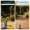 2-in-1 Cordless Submersible Stick Water Pump for Makita 18V Battery