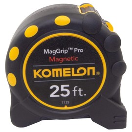 Komelon 7125 Monster Maggrip 25-Foot Measuring Tape with Magnetic End