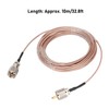 PL259 Connector Coaxial Cable Low Loss 10m Length SC316 Radio