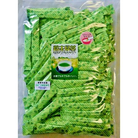Powdered Green Tea Sticks, Additive-Free Tsuyu Hikari, Post Mailing, 0.02 oz (0.5 g), Set of 100