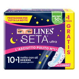 Lines Ultra Night Silk - Pack of 11
