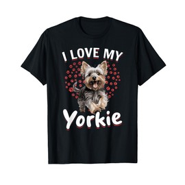 Yorkshire Terrier Dog Yorkie - I love my Yorkie T-Shirt