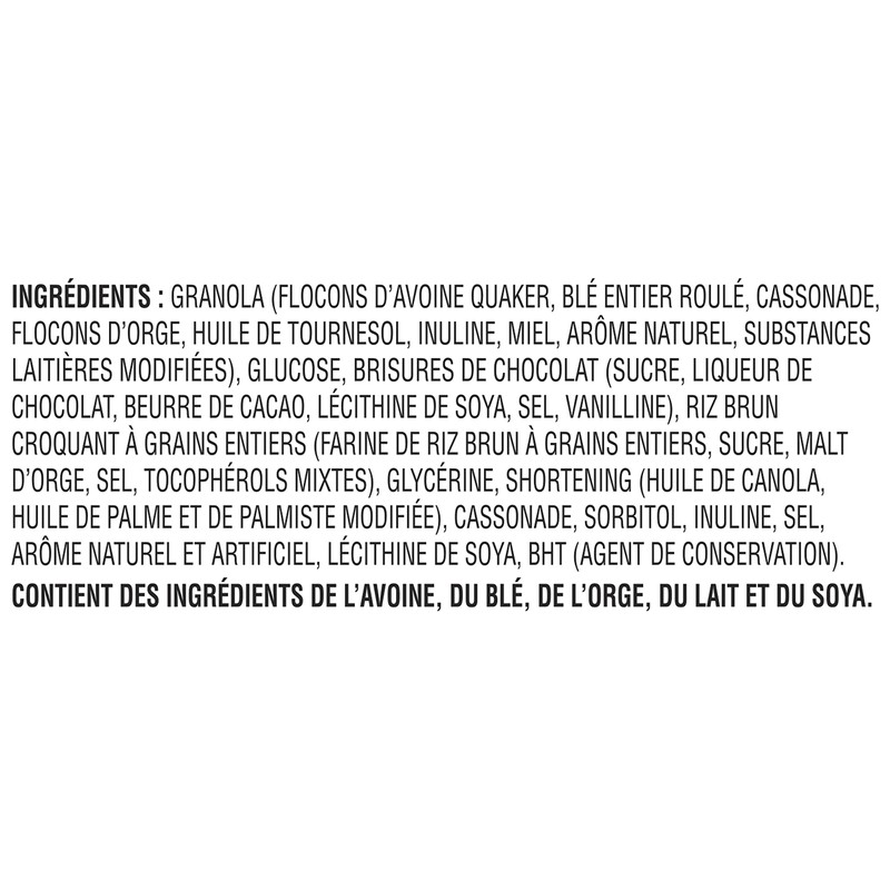 Quaker Chewy Chocolate Chip Granola Bars, Peanut Free 40-Count {Imported