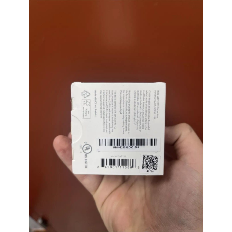 Ring A19 Smart LED Light Bulb Dimmable Neutral White 800