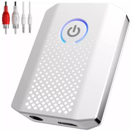 Aisidra 2-in-1 Bluetooth Transmitter Receiver V5.0 AUX adapter for Audio TV/Car/PC/MP3