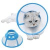 Pet Cone,Dog Cone Adjustable Collar,Protect The Neck Surgery Recovery,for Puppies,Small