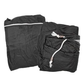 ZONADAH Copertura completa del motore fuoribordo, resistente alla luce e alle crepe, resistente ai raggi UV, copertura del motore della barca, cinghia regolabile, adatta per motore da 100 a 150 CV