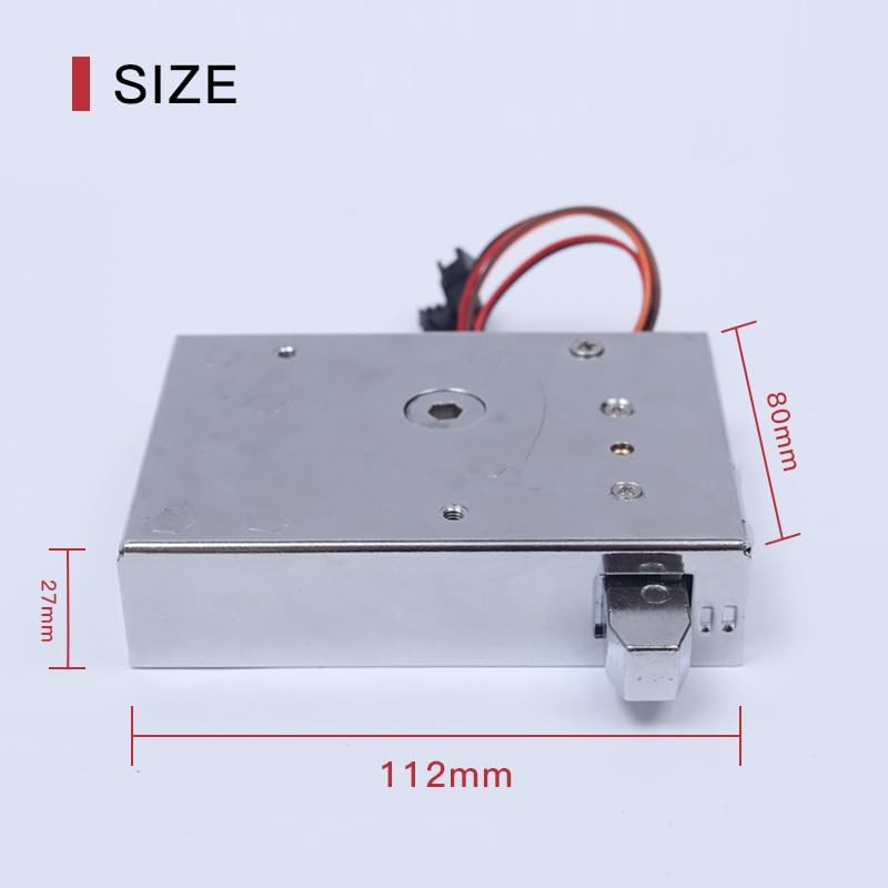Electric Motor Lock, Full Metal Construction, Anti-Vibration Design, Electronic Rotary