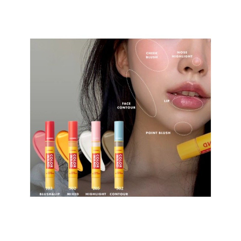 COSIERO Iconic Color Wand 7g, color:201 Golden pink