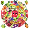 100PCS Fruit Expression Stickers & Vinyl Decals – Waterproof Set