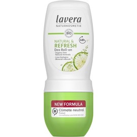 Lavera Natural & Refresh Deo Roll-On with Organic Lime & Natural Minerals 50 ml