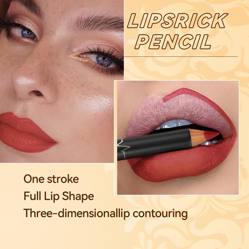 LOPHE Lip Liner Set 12x Waterproof Matte