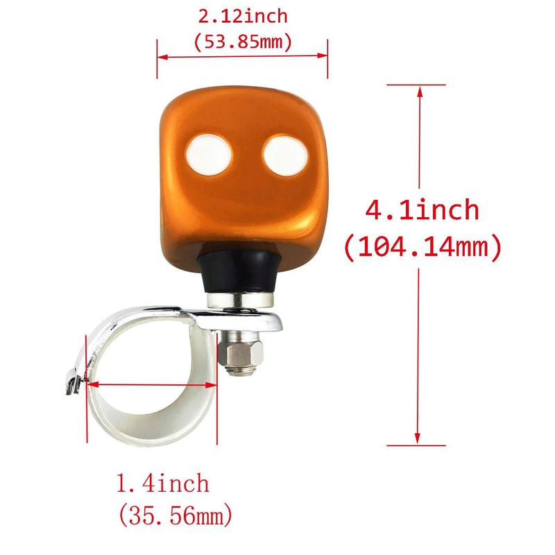 Abfer Car Assist Grip Dice-Shaped One-Handed Rotating Grip Strength Assist