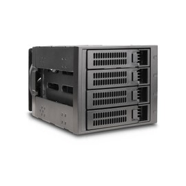 Rosewill 3 x 5.25-Inch to 4 x 3.5-Inch Hot-swap SATAIII/SAS Hard Disk Drive Cage - Black (RSV-SATA-Cage-34)