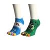 [Mode Select] Women's 5 Toe Socks, Characters, 2 Pairs Set,