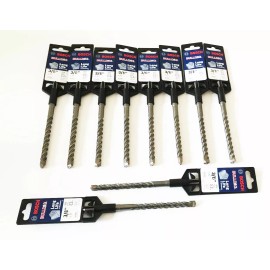 BOSCH 10 BOSCH BULLDOG 6" SDS PLUS CARBIDE TIP MASONRY HAMMER DRILL BITS 3/8" HC2061