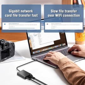 Ethernet Adapter for Fire TV Stick, RUIZHI Micro USB to RJ45 Ethernet Network Adapter Compatible with 4K Fire Stick, Chromecast Google Home Mini and Other Streaming TV Sticks