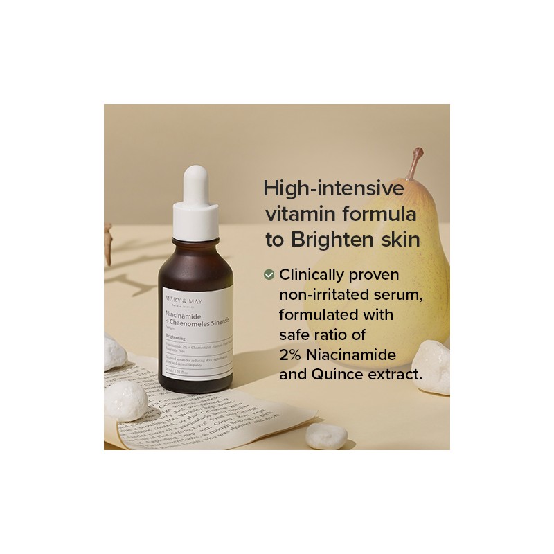 Mary&May [Mary&May]Niacinamide + Chaenomeles Sinensis Serum 30ml