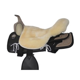 ENGEL GERMANY Sheepskin Seat Saver Western Saddle colour natural (Sabez 2)