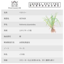 PROST Aroma Oil Vetiver 0.2 fl oz (5 ml)