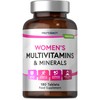 Womens Multivitamins and Minerals | with Iron, Calcium, Biotin, Folic