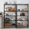 5-Tier Storage Shelves Wire Metal Shelving Unit for Garage Kitchen
