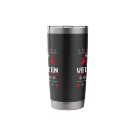 Frohe Weihnachten German Merry Christmas Holidays Germany Stainless Steel Insulated Tumbler
