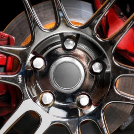 Dorman 713-275 Chrome Acorn Wheel Nut Lock Set Compatible with Select Models, 20 Pack