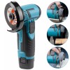 Zistel 12V Brushless Cordless Angle Grinder Set with Li-ion Battery