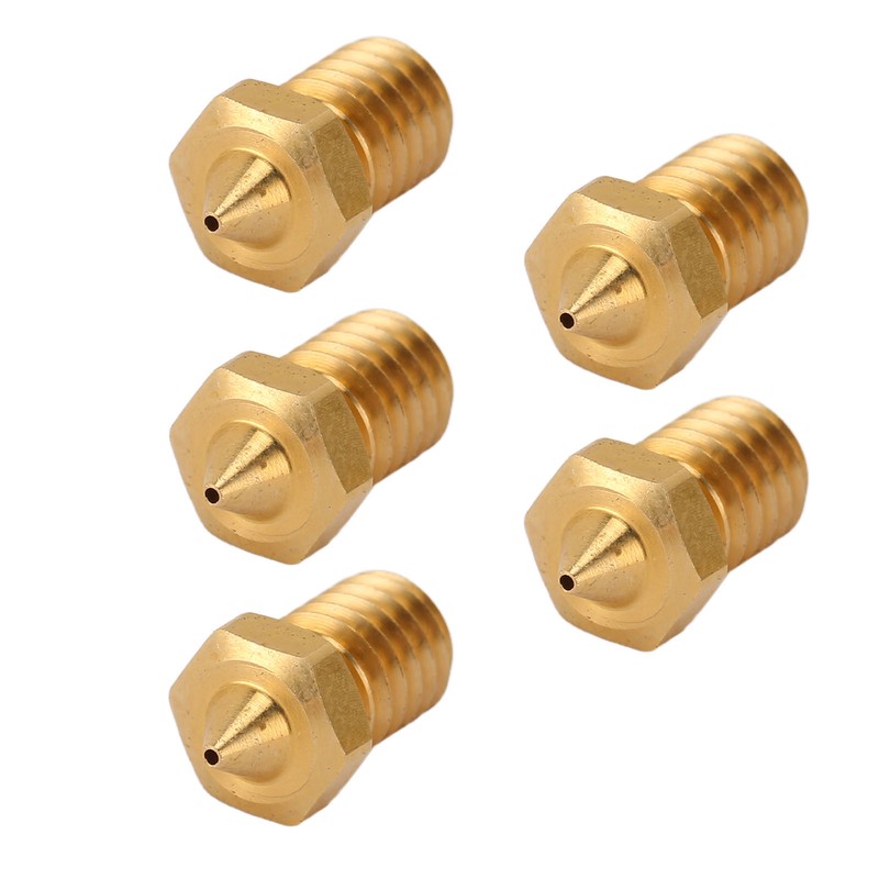 5pcs CHT V6 3D Printer Nozzle 3 Hole High Flow