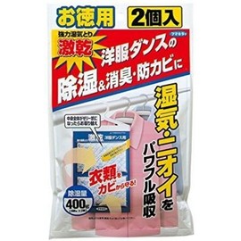 [Bulk] Dry Price Wardrobe Dehumidifier 4 Pack (Cases-White-Rubber 2 Pack * 2 Pcs)