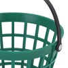 Golf Ball Basket Golfball Container with Handle Nylon Plastic Golf