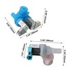 RDEXP 2PCS 120V Washing Machine Inlet Valve Replacement for W10212598